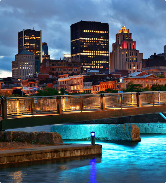 city lights